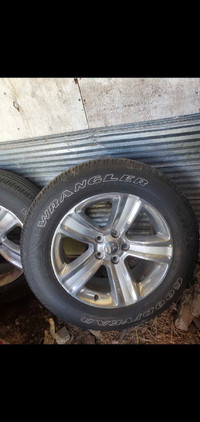 Dodge Ram rims and tires