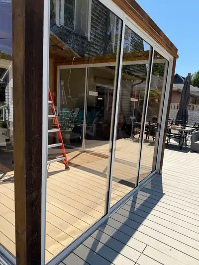 Complete patio door,  3 door set available, View more