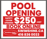 Full pool opening $250