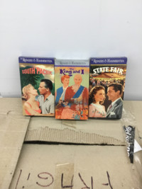 Rogers and Hammerstein lot of 3 VHS