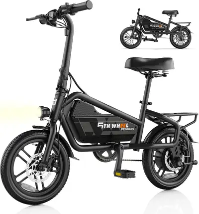 5TH WHEEL EB20 Electric Bike with 40KM PAS Range, Peak 650W Moto, View more