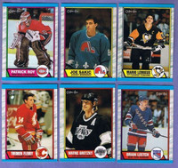 1989-90 O-PEE-CHEE ... COMPLETE SET (330 cards) … +TOPPS SET=$60