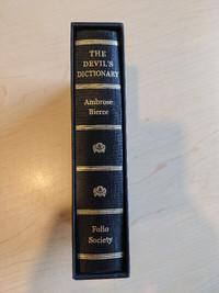 UNREAD The Devil's Dictionary Ambrose Bierce The Folio Society