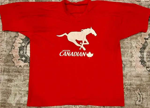Calgary Stampeders & Molson Mesh Jersey - Medium