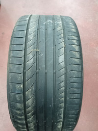 1 Pneu été P285/35zr21 Continental usure 6/32 120$