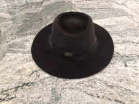 Chic chapeau de cowboy en feutre médium homme ou femme 