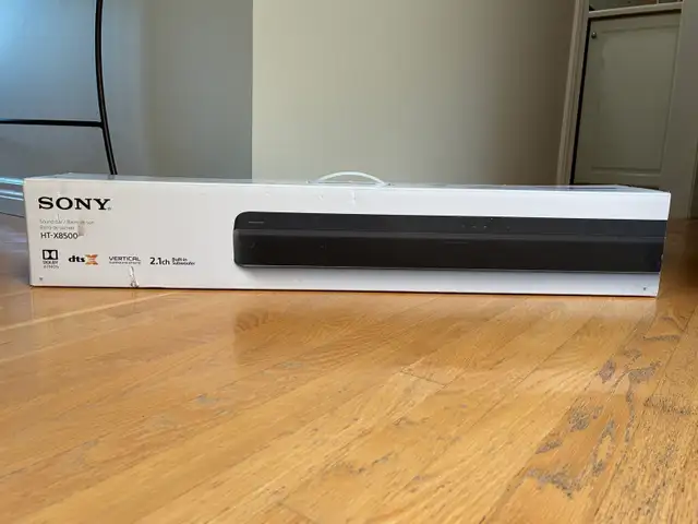 Sony Soundbar HT-X8500 2.1ch Dolby Atmos with built in subwoofer in Stereo Systems & Home Theatre in Strathcona County - Image 2