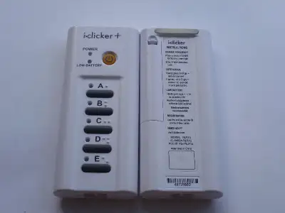 I CLICKER PLUS + STUDENT REMOTE, View more