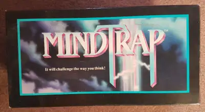 MINDTRAP - A game to challenge the way you think In English only VINTAGE - 1991 Condition: very good