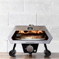 Turpone Portable Rotating Stone Pizza Oven, Outdoor Propane Oven