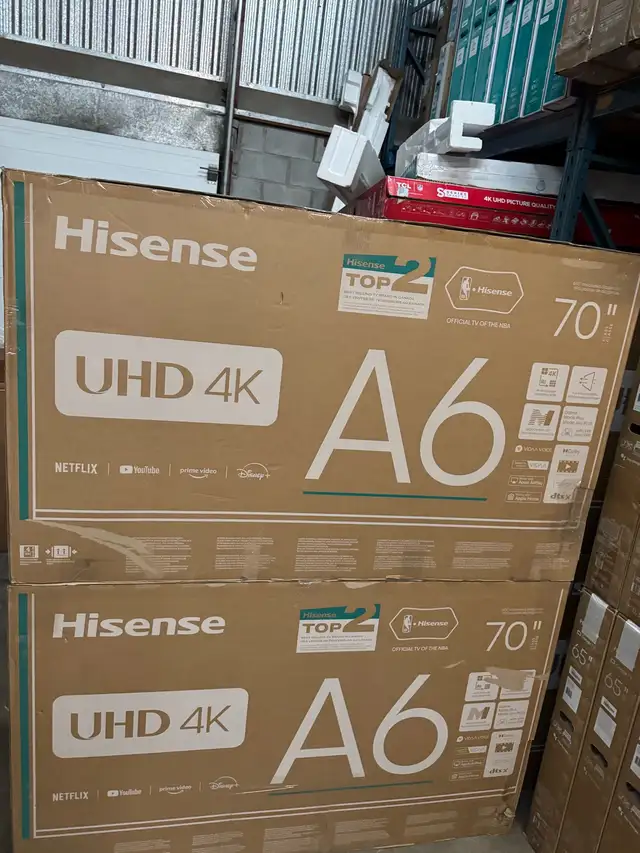 Téléviseur Hisense 70 Pouces 4K UHD in TVs in City of Montréal - Image 4