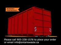 Bin / Dumpster rental Burlington - Hamilton - Oakville