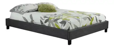 Brassex 90010-F Full size bed -Grey, View more