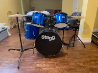 Complete Drum Kit for Sale - Good Condition