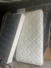 single mattress and box spring 