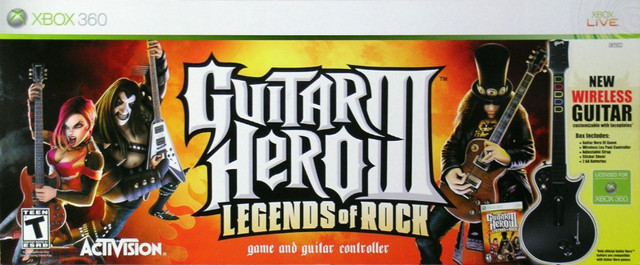 Guitar Hero III: Legends of Rock XBOX 360 BRAND NEW IN BOX in XBOX 360 in Calgary
