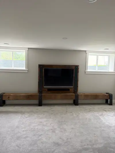 Barn beam tv unit stand , View more