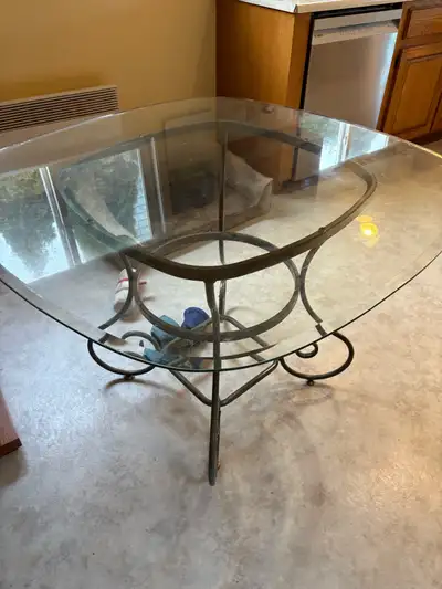 glass kitchen table and chairs, View more