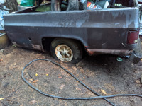 Truck Bed - Vintage Fleetside Chevy with Tailgate for parts