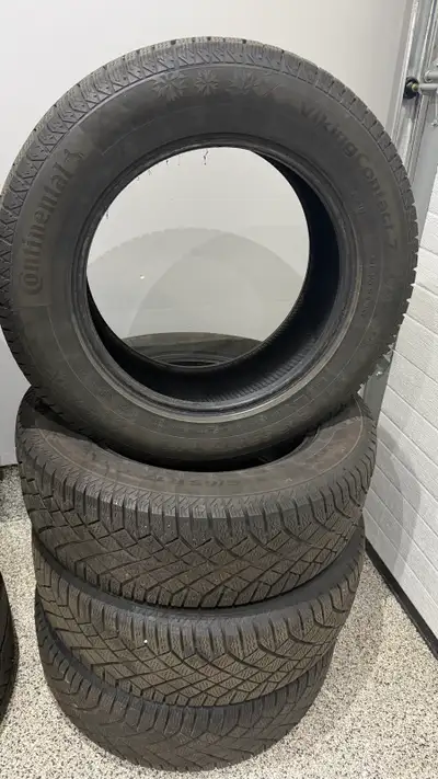 Up for sale is a full set of winter tires - ready to mount this fall! Fits the Toyota RAV4, Honda CR...
