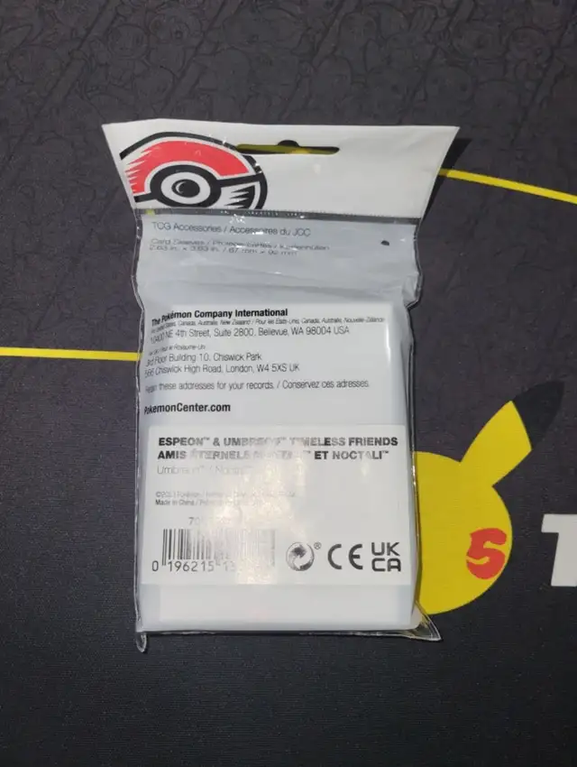65x Umbreon Timeless Friends Sleeves in Arts & Collectibles in City of Toronto - Image 3