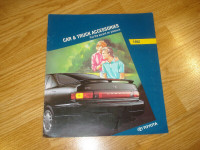 1992 Toyota Car & Truck Accessories brochure