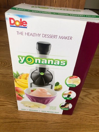 Brand New Dole Yonanas Healthy Dessert Maker