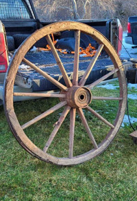 1800s Hay wagon wheel
