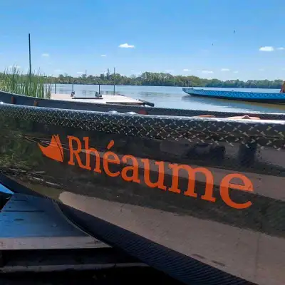 We are the Organic Boat Shop and we deliver Lightweight canoes throughout Canada. www.organicboatsho...