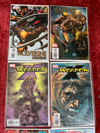 8 Comics-Wolverine Origins, Weapon X, Days of Future, X Universe