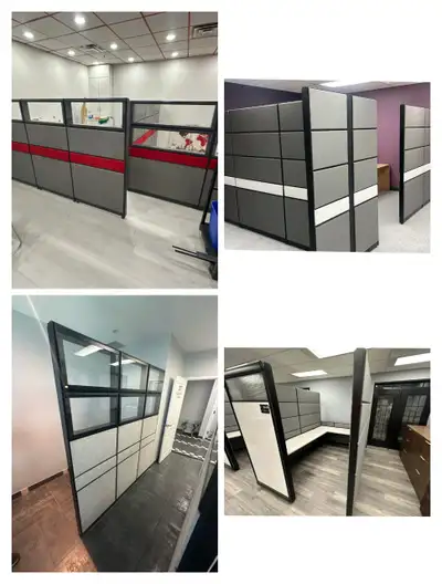 High-Quality Teknion Refresh Wall System Available Now!, View more