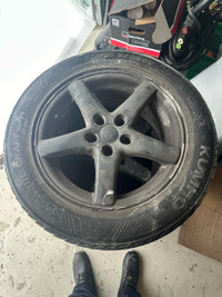 225/55/R16 Winter tires - 5x112mm Rims