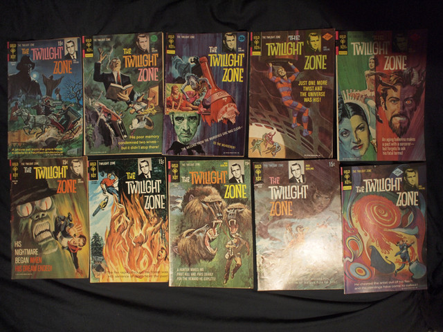 twilight zone vintage comics in Arts & Collectibles in Guelph - Image 3