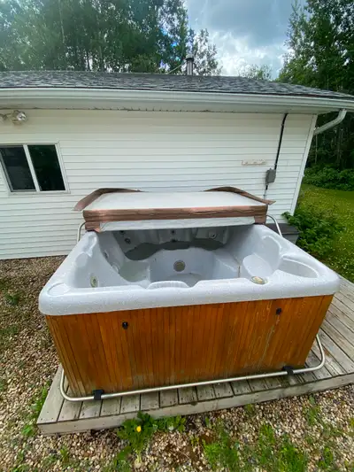 Hot tub $850 O.B.O, View more