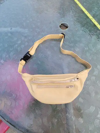 All leather fanny pack / belt bag. Waist pack, View more