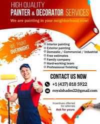 Painters (Royal Paints and Home Improvement Solutions)