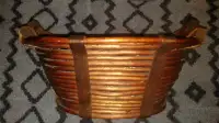 Wood n Wicker, Woven, and Peck Baskets