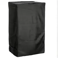 Waterproof Electric Smoker Grill Cover - 18"Lx17"Wx33"H - BLACK