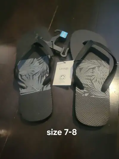 Boys size 7-8 flip flops (new with tag), View more