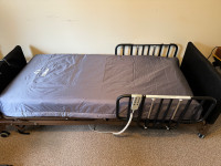 New hospital bed air mattress table sheets delivery 