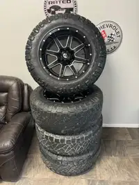 Set of fuel mavericks with tires 