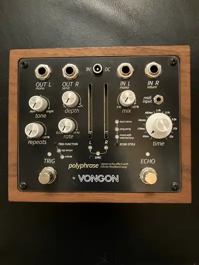 VONGON Polyphrase - Stereo Echo w/ Infinite Feedback Loop, View more
