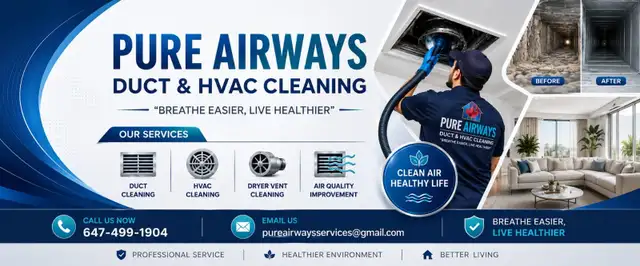 Professional Air Duct & HVAC Cleaning – Only $110! – Pure Airway