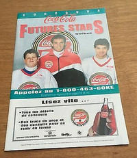 Livret 1994 Wayne Gretzky Coca-Cola Future Stars Booklet
