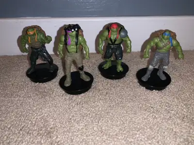 Teenage Mutant Ninja Turtles TMNT Snapco Drink Toppers Figures, View more
