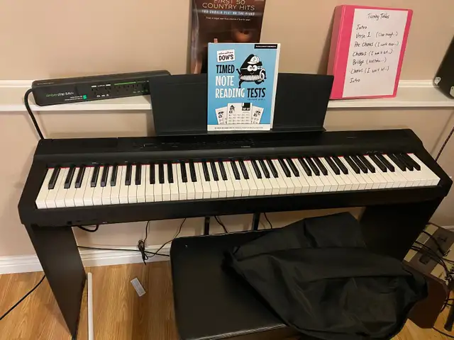 Yamaha P125 88 weighted key piano in Pianos & Keyboards in City of Halifax - Image 5
