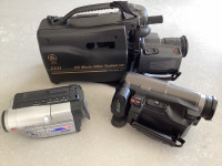 Three Classic Camcorders from the 70s & 80s. 
