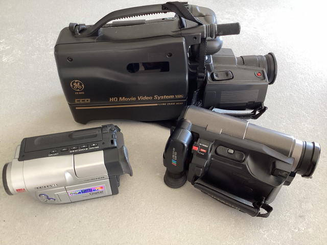 Three Classic Camcorders from the 70s & 80s.  in Cameras & Camcorders in Trenton
