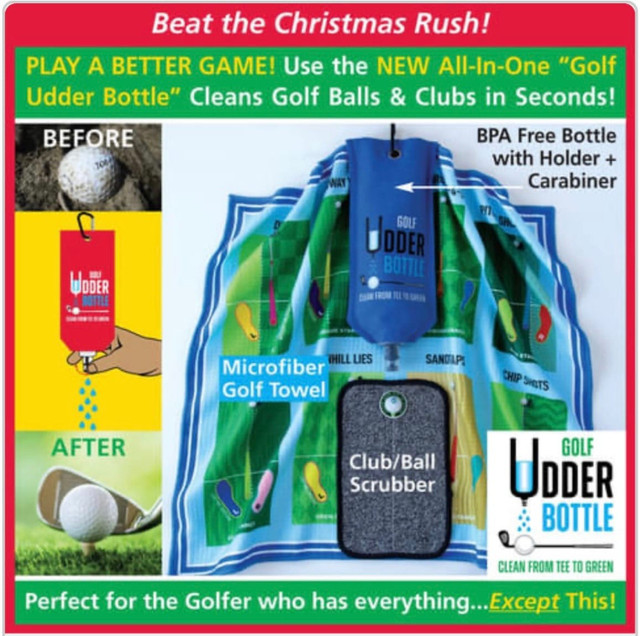 All-IN-ONE Golf club and ball cleaning kit in Golf in Markham / York Region - Image 2