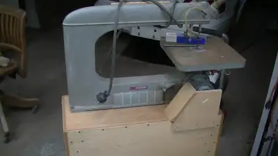 Vintage Delta 16" scroll saw, View more